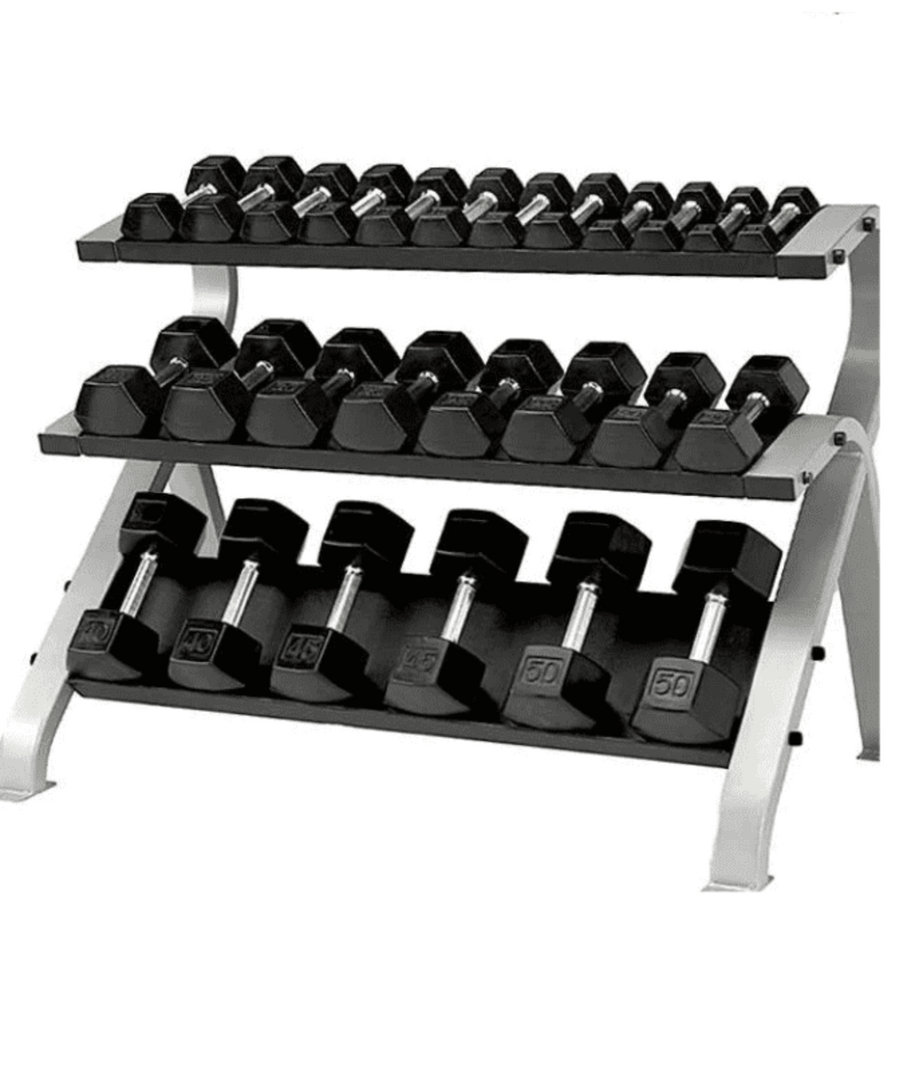 TAG Fitness HDR Hex 5-50 Dumbbell Rack - 1770028130022_429