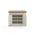 Homestyles Americana Off-White Kitchen Island 5002-94.