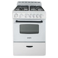 Avanti 24" Compact Gas Range Oven - GR2414CW