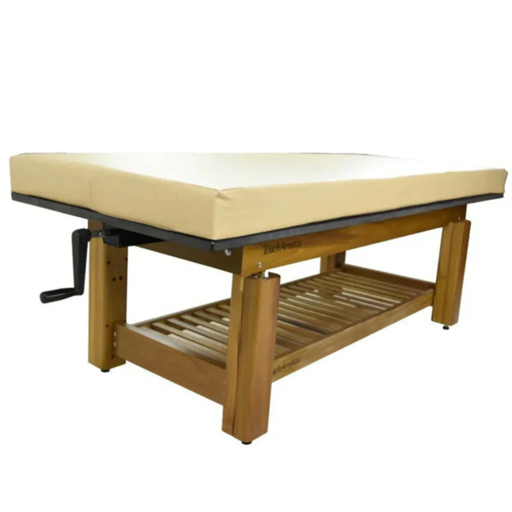 Touch America Solterra Teak Indoor / Outdoor Massage Table  - 11710-07