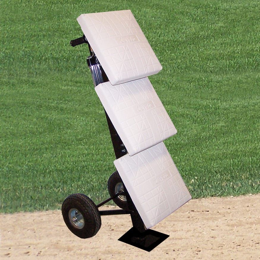 Jaypro Base Cart Package with Bases (BB-500) - StackMaster - Professional (Black) - BCARTSET