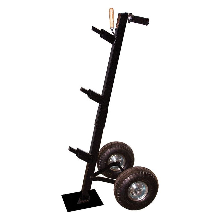 Jaypro Base Cart Package with Bases (BB-500) - StackMaster - Professional (Black) - BCARTSET