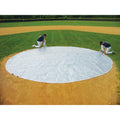 Jaypro Baseball Tarp with Weighted Hem (18' Round - 6 oz. Polyethylene) - WWMC