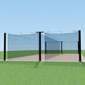 Jaypro Batting Cage Tunnel - Mega Outdoor - (55') - Tandem - MPCTF-55D