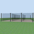 Jaypro Batting Tunnel Frame - Mega Outdoor - (70') - Stackable Tunnel Kit - MPCTF-70A