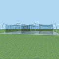 Jaypro Batting Tunnel Frame - Professional Outdoor (70') - Multiple Tunnel Adaptor - PROTF-70A
