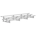 Jaypro Bleacher - 21' (3 Row - Single Foot Plank) - Standard, Outdoor - BLCH-321