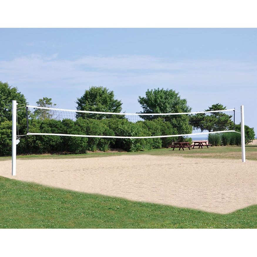 Jaypro Outdoor Volleyball System - Coastal Competition - (4 in.) (Square Post) - OCC-500