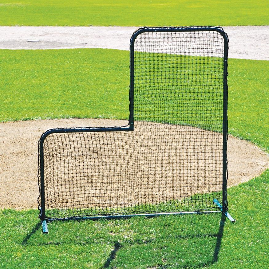 Jaypro Pitcher's Screen - (7'W x 7'H) - Collegiate - PS-84
