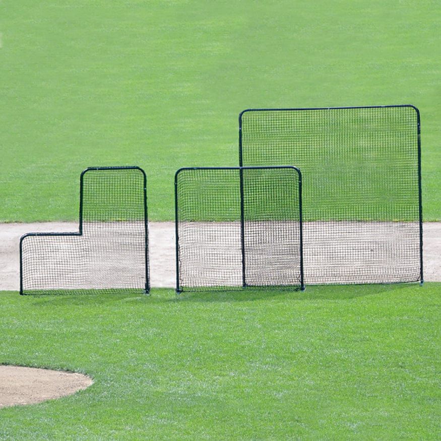 Jaypro Pitcher's Screen - (7'W x 7'H) - Collegiate - PS-84