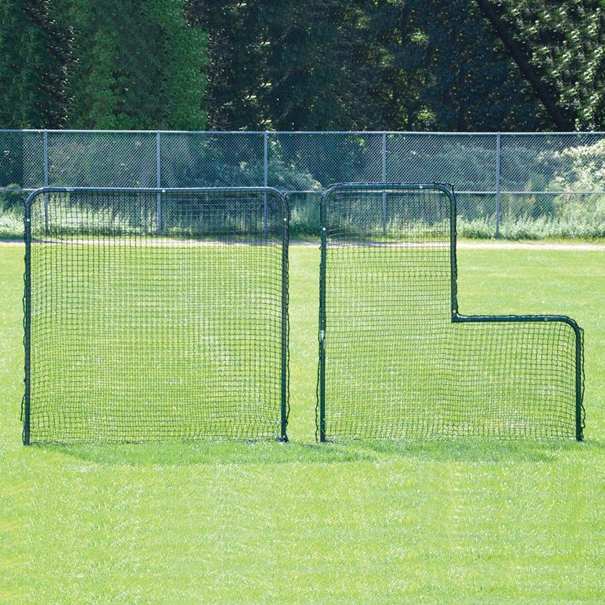 Jaypro Pitcher's Screen - (7'W x 7'H) - Collegiate - PS-84