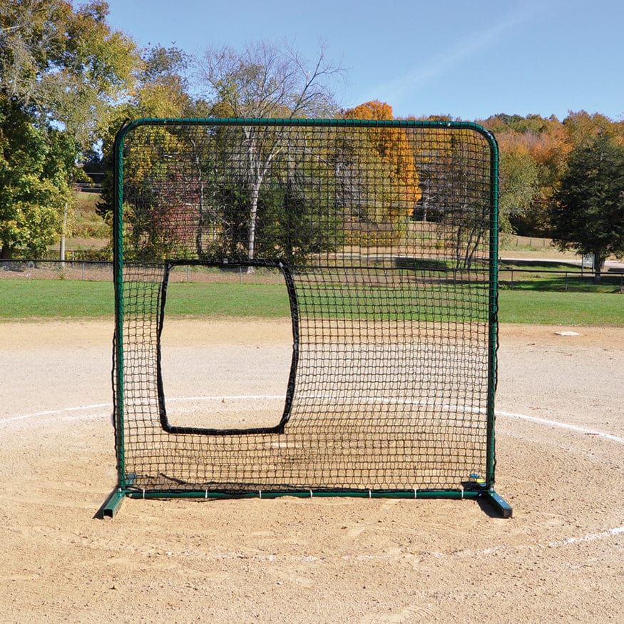 Jaypro Pitcher's Screen - (7' x 7') - Softball - SBPE-77