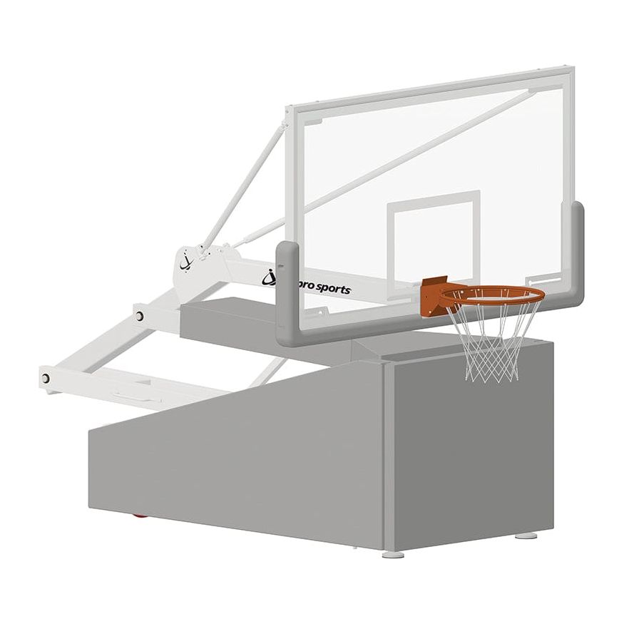 Jaypro Portable Basketball System Elite 6600 (5'6" Board Extension) - PBEL66