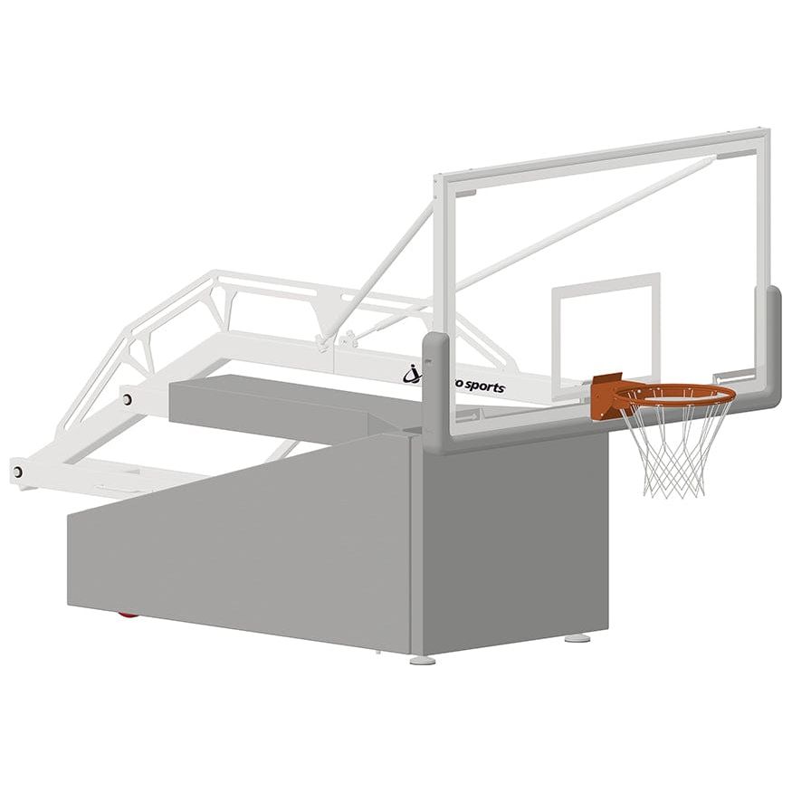 Jaypro Elite 9600 Portable Basketball System (8' Board Extension) - PBEL96