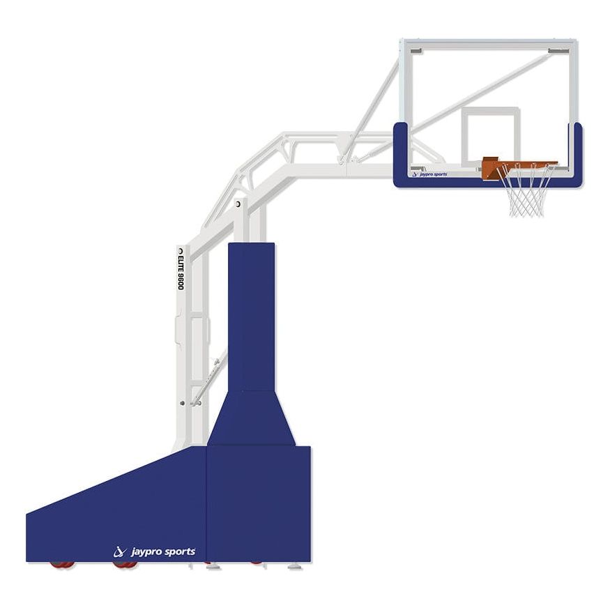 Jaypro Elite 9600 Portable Basketball System (8' Board Extension) - PBEL96
