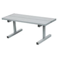 Jaypro Portable Courtside Bench - 5 ft. (Double Plank) - DPB50