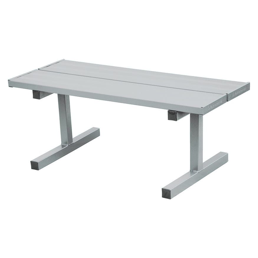 Jaypro Portable Courtside Bench - 5 ft. (Double Plank) - DPB50