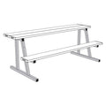 Jaypro Scorer Table (Outdoor) with Bench - 7-1/2' - Portable - ST75