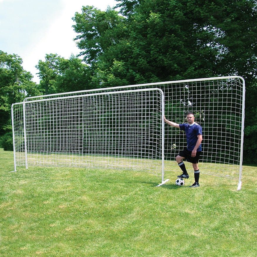 Jaypro Soccer Training Goal with Bag (Medium 7-1/2'H x 18'W) - STG-718