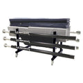 Jaypro Volleyball Equipment Carrier (48 in.L x 36 in.W - 6 Poles) - Deluxe - EC-1000