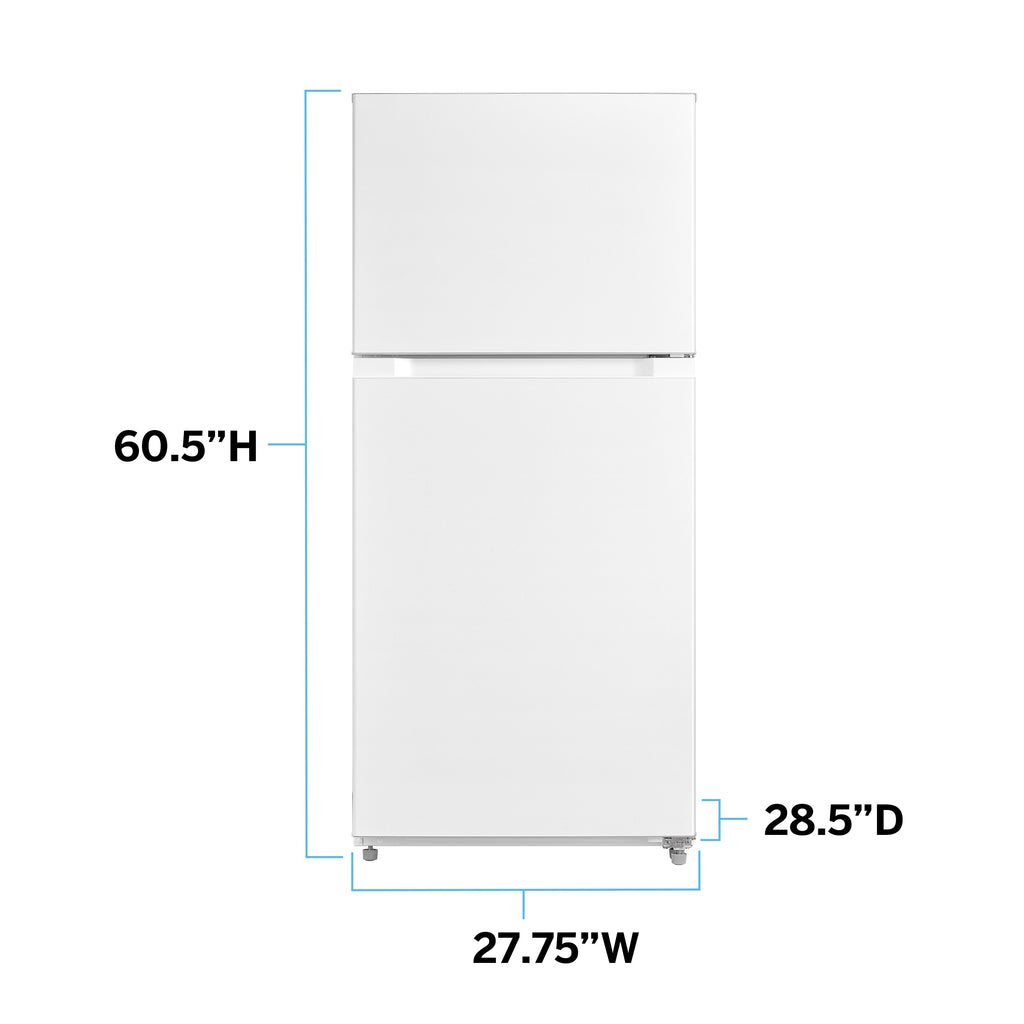 Avanti Frost Free Top Freezer Refrigerator - FF14D3S-4
