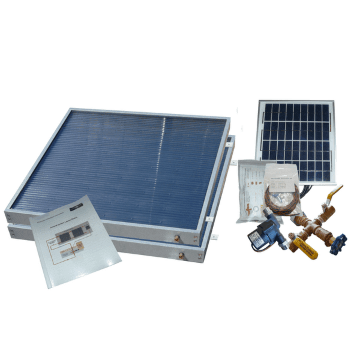Heliatos Standard Solar Water Heater Kit