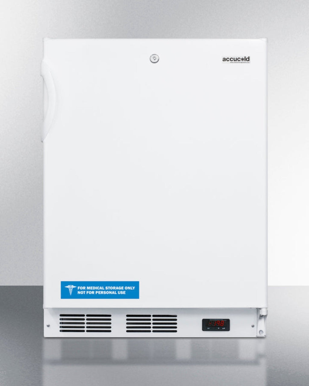 Accucold - 20" Wide Built-in Pharmacy All-refrigerator, ADA Compliant - ACR45LCALSTO