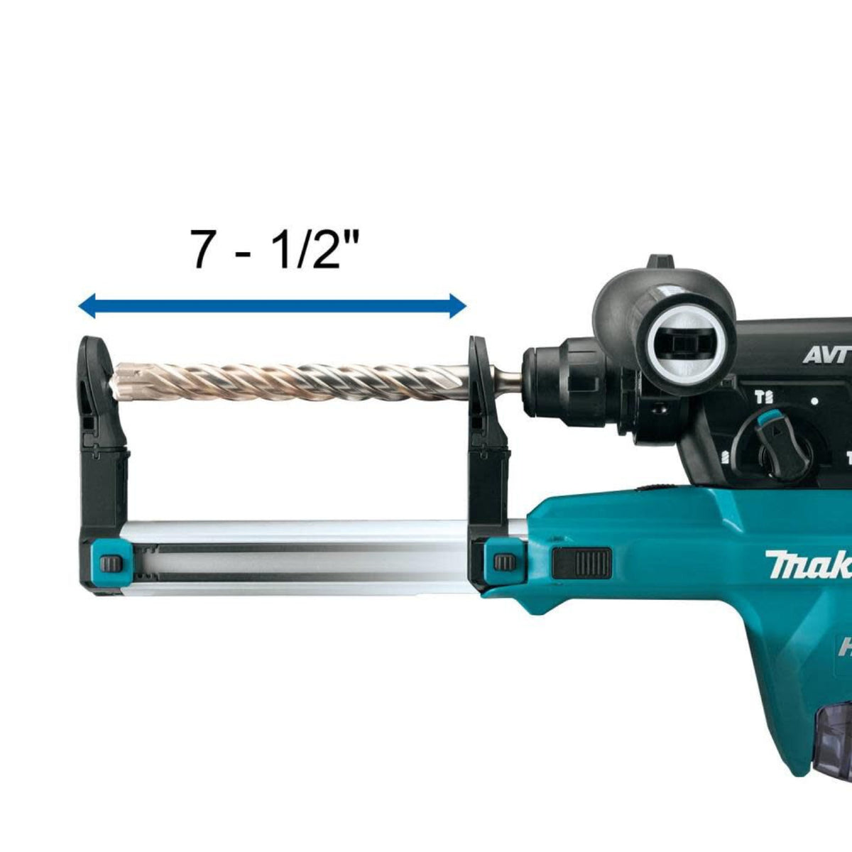 Makita 40V Max XGT️ 1-1/8in AVT Rotary Hammer Kit with Dust Extractor - GRH07M1W