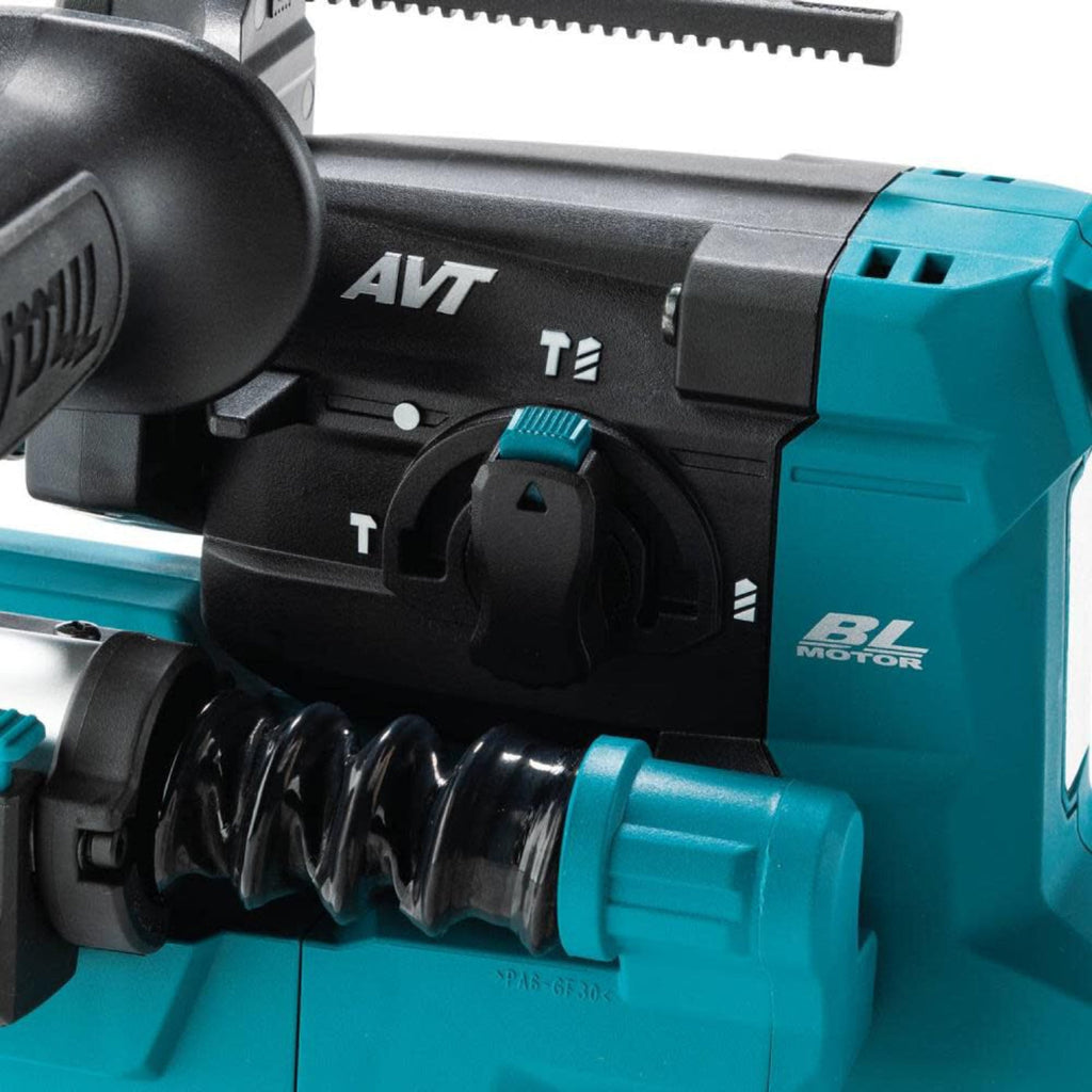 Makita 40V MAX XGT Cordless 13/16 In. SDS-PLUS AVT Rotary Hammer Kit with Dust Extractor - GRH10D1W