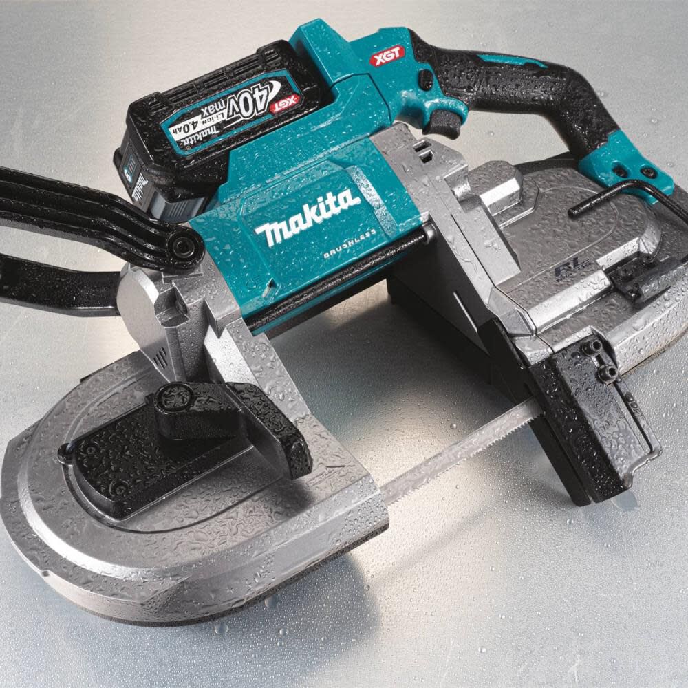 Makita GBP01M1 40V Max XGT Brushless Cordless Deep Cut Portable Band Saw Combo Kit (4.0Ah)