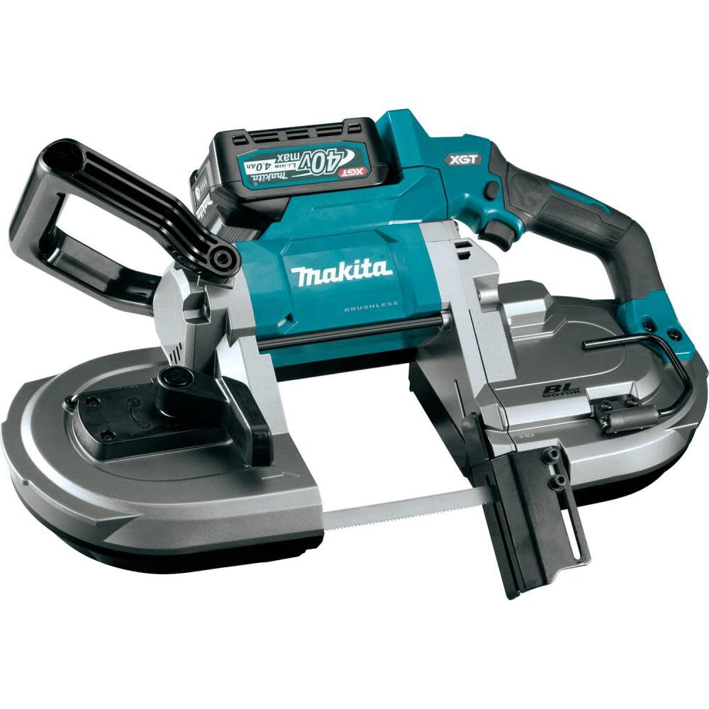 Makita GBP01M1 40V Max XGT Brushless Cordless Deep Cut Portable Band Saw Combo Kit (4.0Ah)