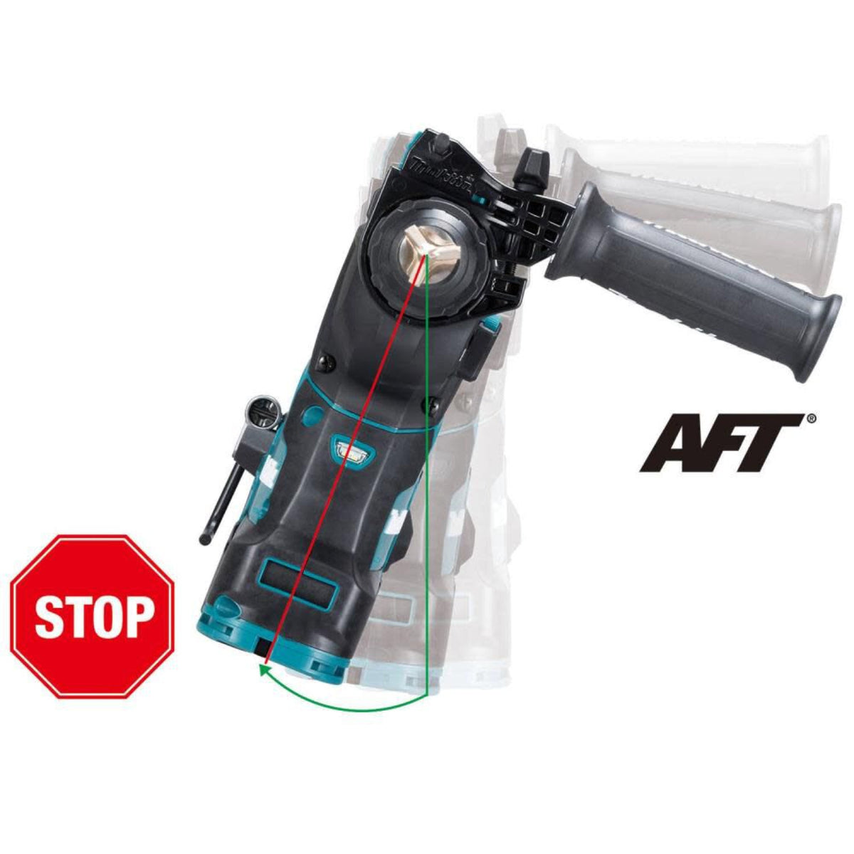 Makita 40V Max XGT️ Rotary Hammer Kit 1-1/8in AVT - GRH02M1