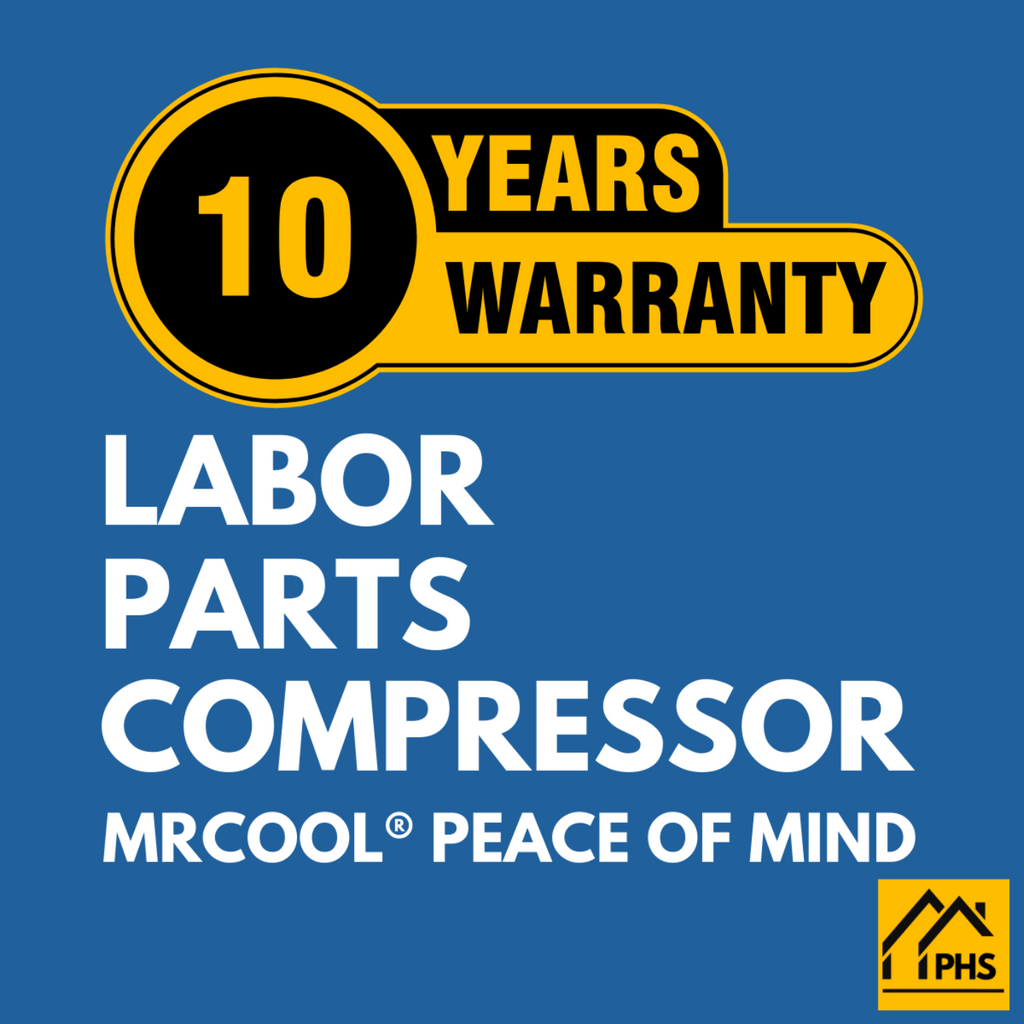 MRCOOL Hyper Heat 2nd Gen 36K BTU 3 Ton 17.4 SEER2 Central Ducted Heat Pump Condenser, -  CENTRAL-36-HP-C-230B00-O