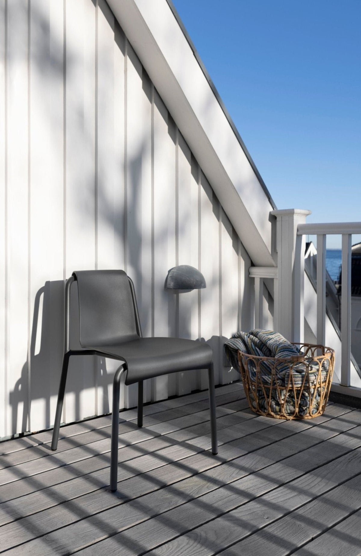 HOUE NAMI Outdoor Dining Chair - No Armrests