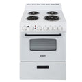 Avanti 24" Electric Range Oven with Framed Glass Door - ERU240P0W