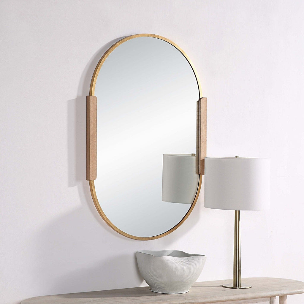 RenWil Kerianne Oval Mirror Only for Renwil Brand (collaboration with Leclair Decor) - MT2556