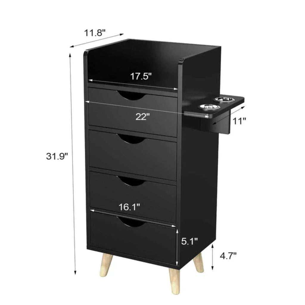 OmySalon 1 Operator Modern Salon Package Black -  SP2-1B