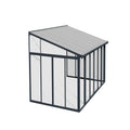 Palram - Canopia | SanRemo 10x14 ft Patio Enclosure - Gray/Clear - HG9064