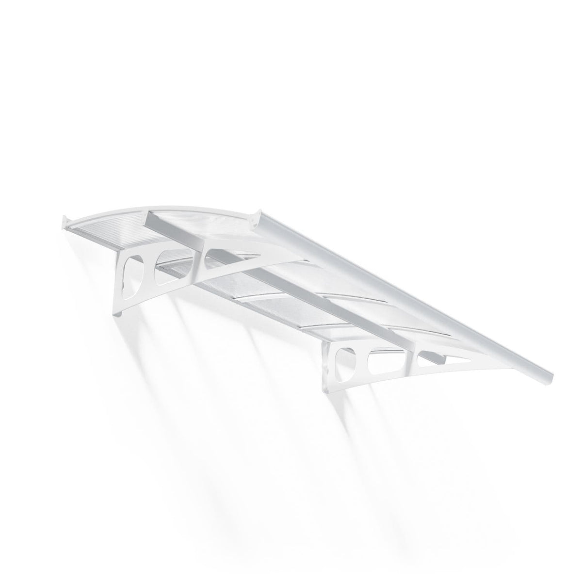 Palram - Canopia | Bordeaux Awning - White/Diffused Clear - 5 ft Wide - HG9561