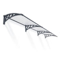 Palram - Canopia | Neo 3540 12x3 ft Awning - Gray/Clear - HG9568