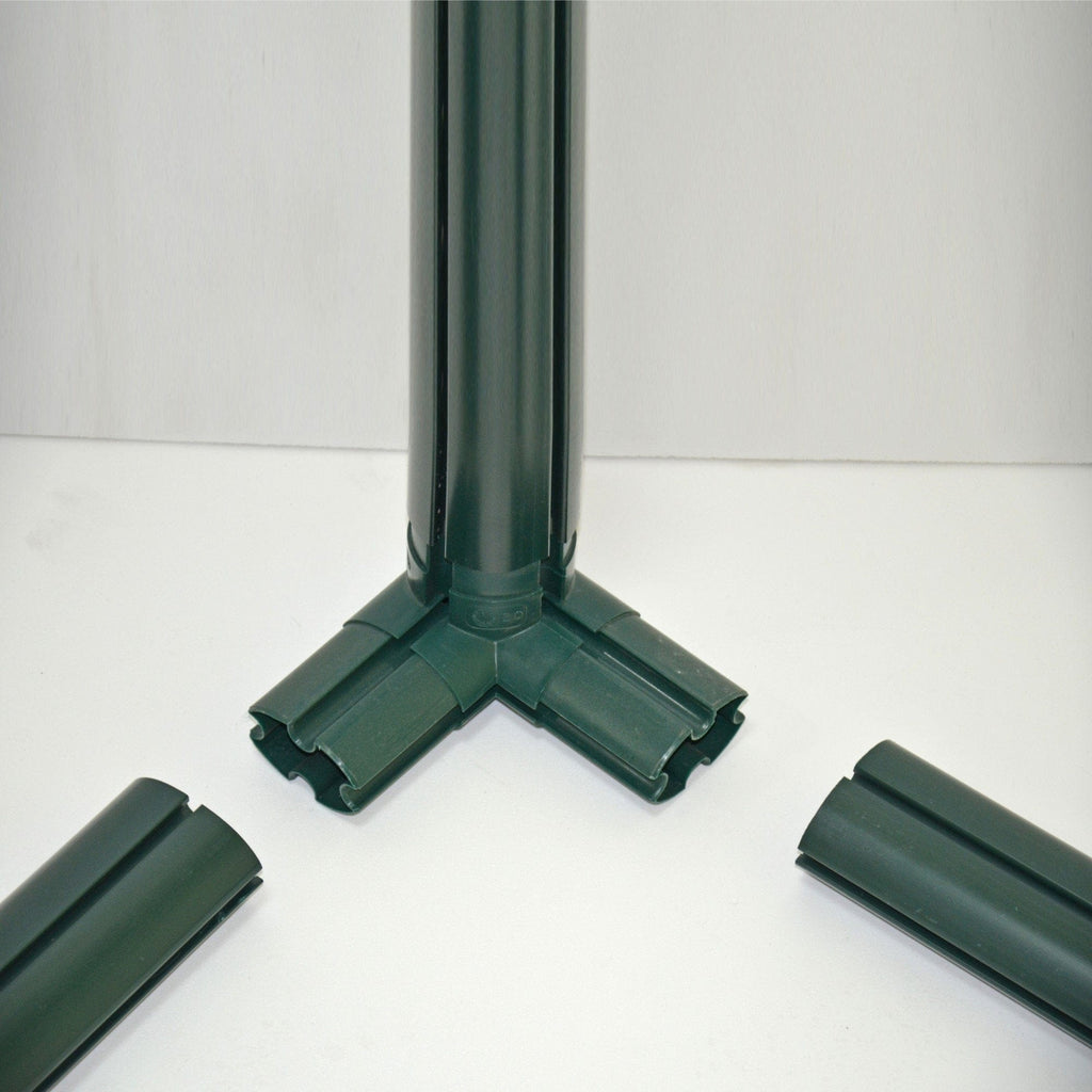 Palram - Canopia | Grand Gardener Greenhouse Kit - 8 Ft Wide - Green - 0.8mm Clear Polycarbonate Glazing - HG7208C