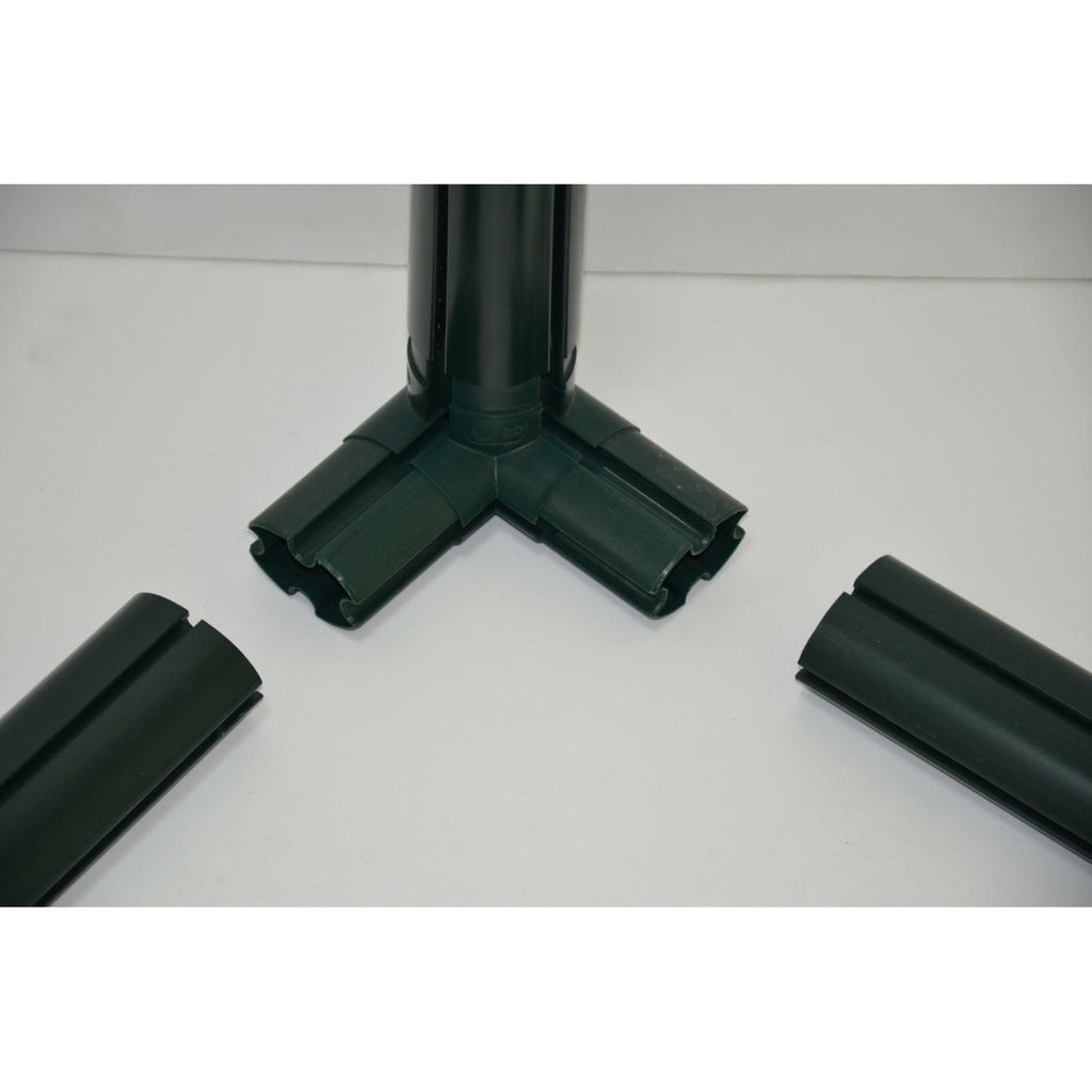 Palram - Canopia | 8x8 Ft Prestige Diffused Greenhouse Kit Package - Green With 6mm Twin-wall Polycarbonate Glazing - HG7308