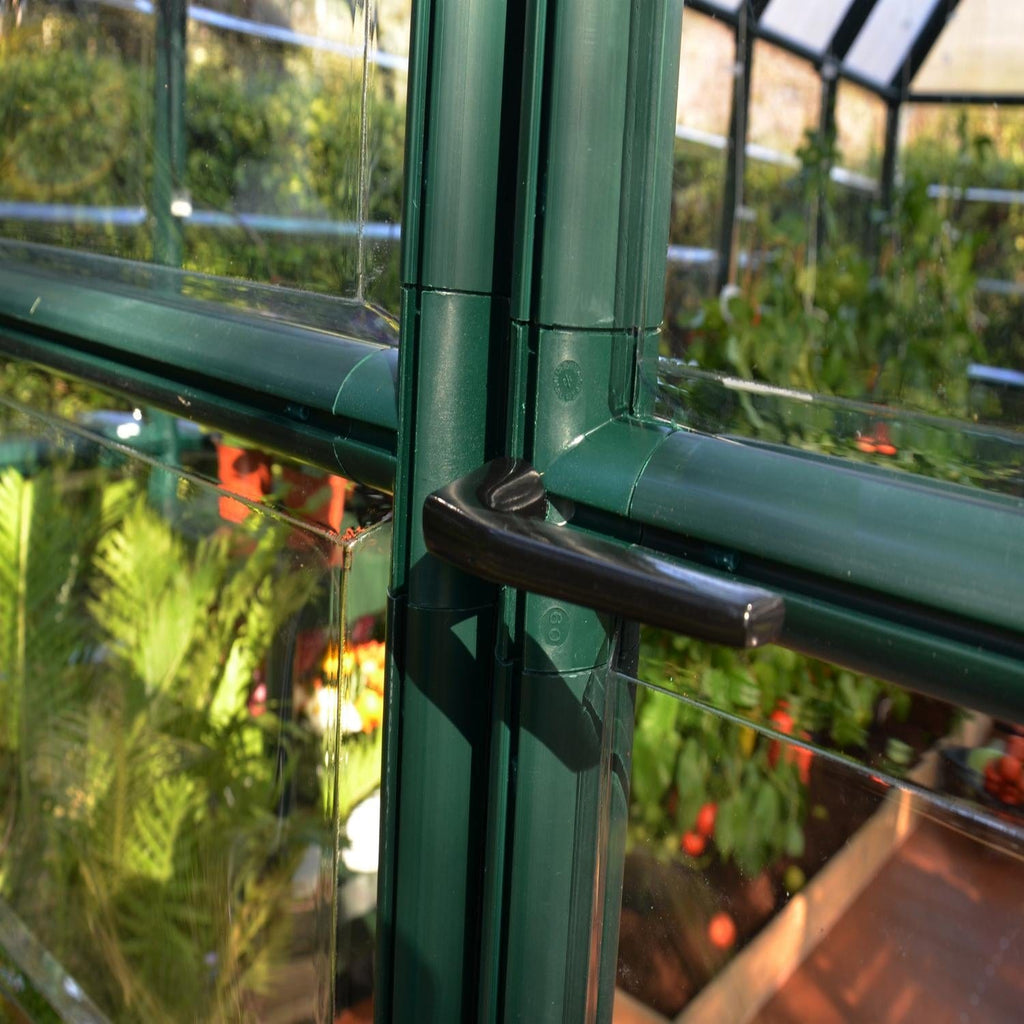 Palram - Canopia | Prestige 8x12 ft Clear Greenhouse Kit Package With 0.8mm Polycarbonate Glazing - HG7312C
