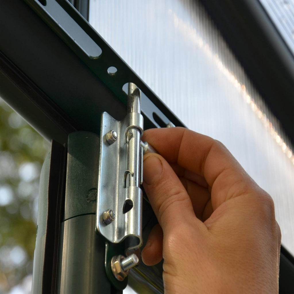 Palram - Canopia | Prestige 8x16 ft Clear Greenhouse Kit Package with 0.8mm Polycarbonate Glazing - HG7316C
