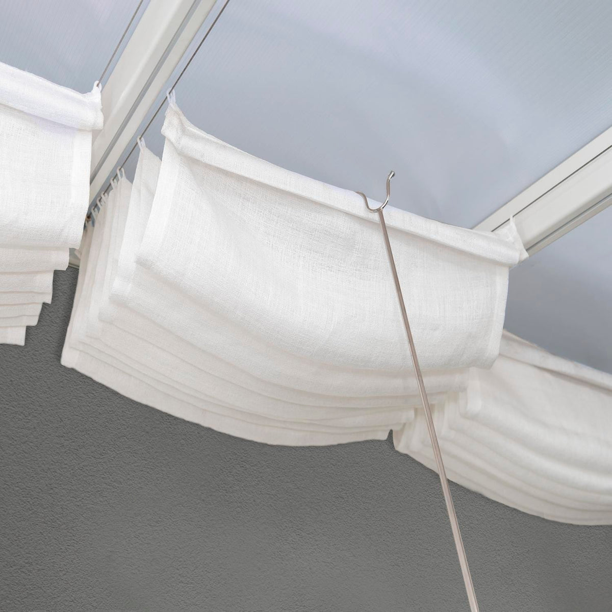 Palram - Canopia | Patio Cover Blinds 10x28 ft - White - HG1076