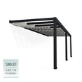Palram - Canopia | 11x22 ft Stockholm Patio Cover Roof Blinds - HG1094