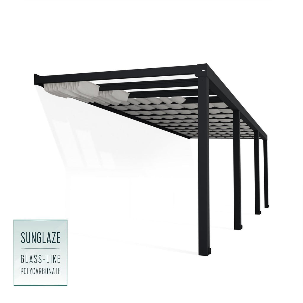 Palram - Canopia | 11x31 ft Stockholm Patio Cover Roof Blinds