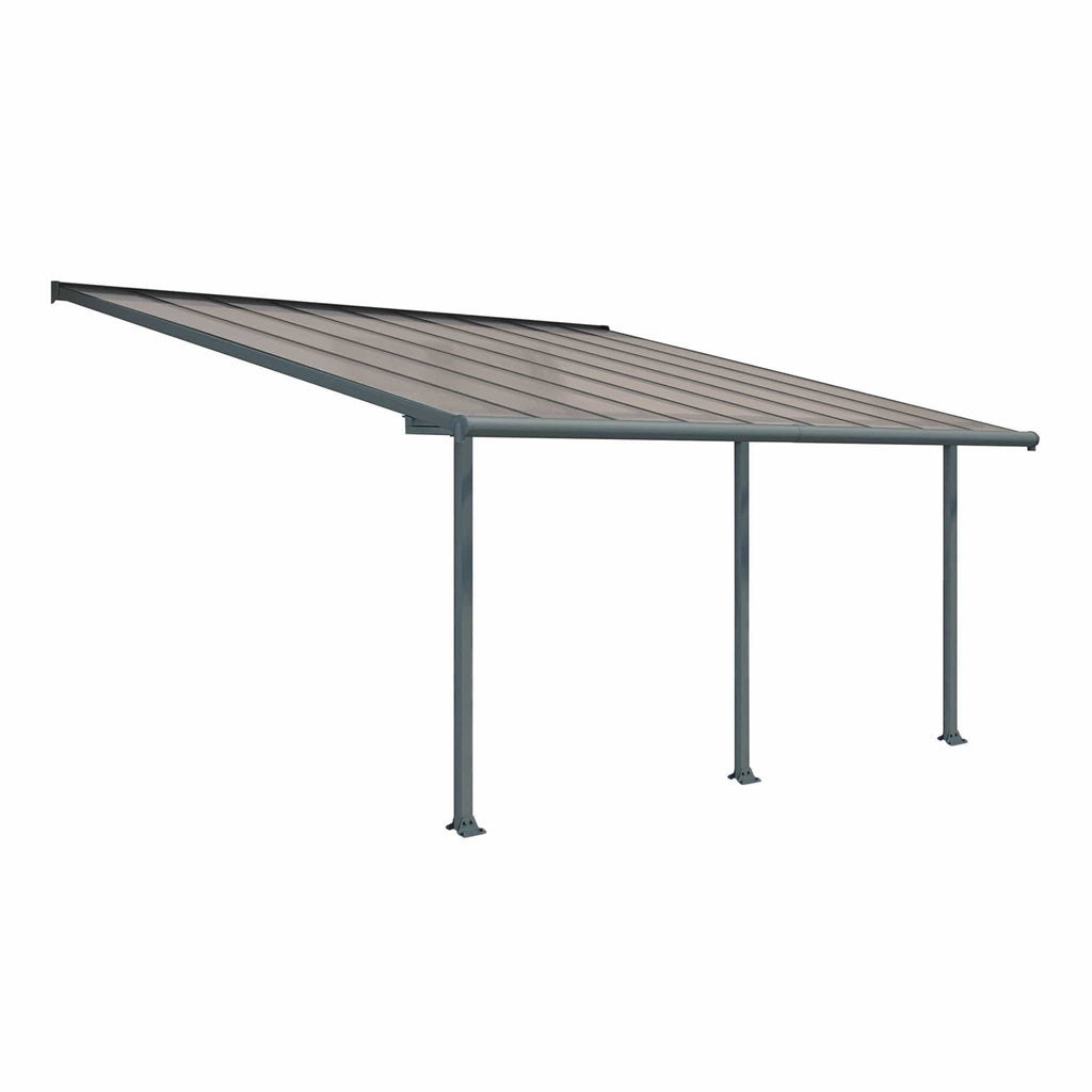 Palram - Canopia | Olympia Patio Cover - Gray - HG8810
