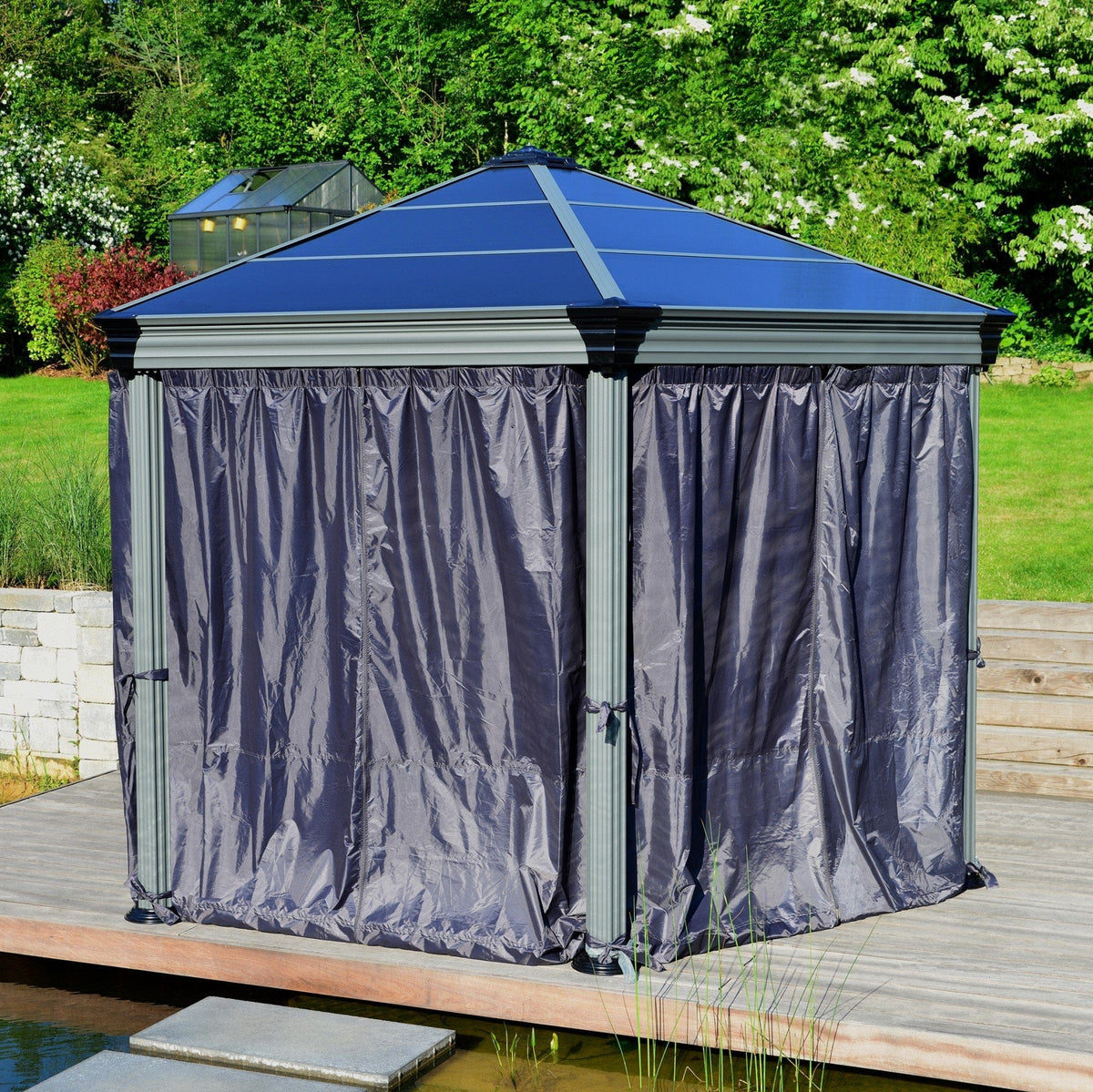 Palram - Canopia | Roma Gazebo Curtain set - 6 Piece - HG1057