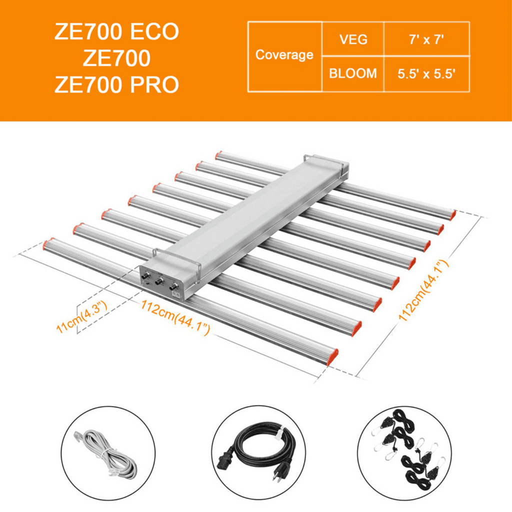 ParfactWorks Grow Light 700W LED  - ZE700